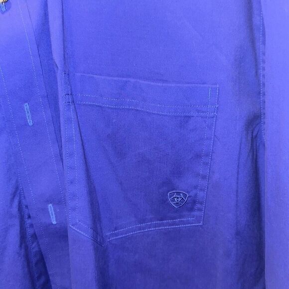 Ariat Long Sleeve pocket Logo Shirt XL - Picture 8 of 10